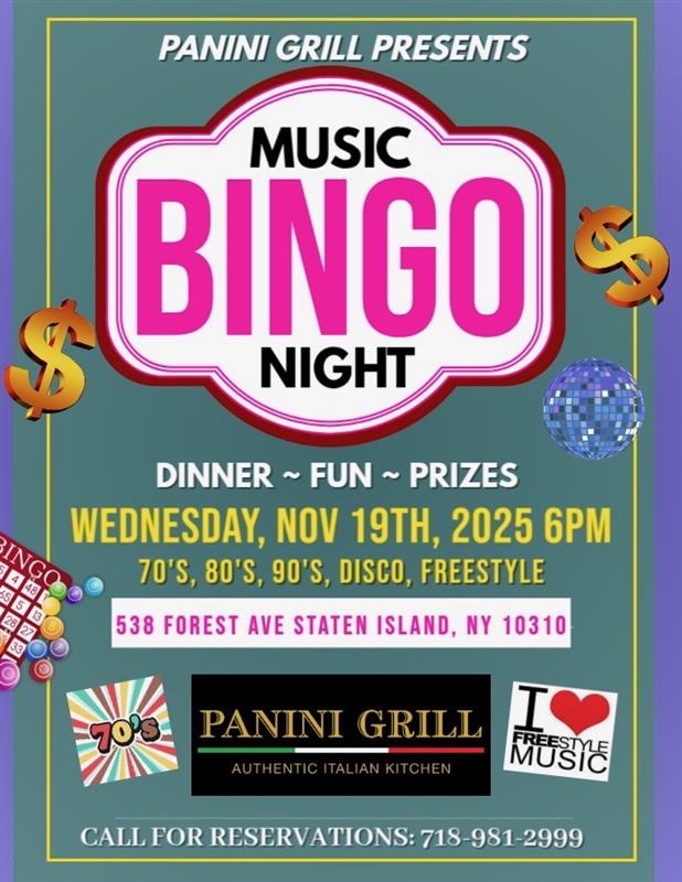 Bingo Music Night